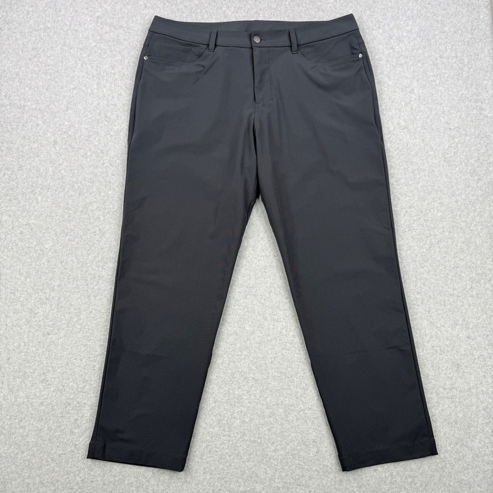 Lululemon Pants Mens 36x28 Gray Commission Golf Classic Fit Performance Trousers